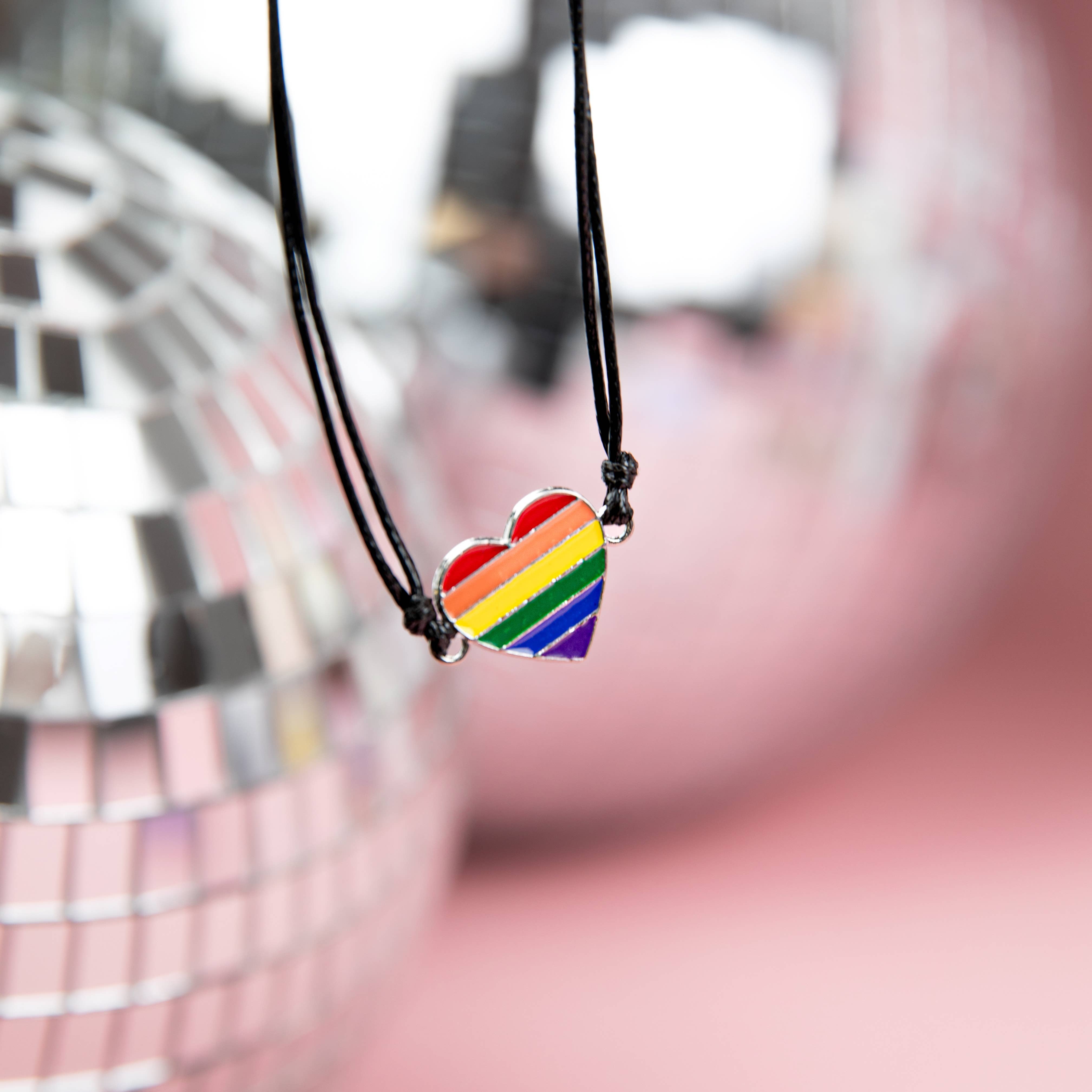 Letterbox Love Bracelets – wholesale Charm/dangle bracelet – Pride Rainbow Bracelet2