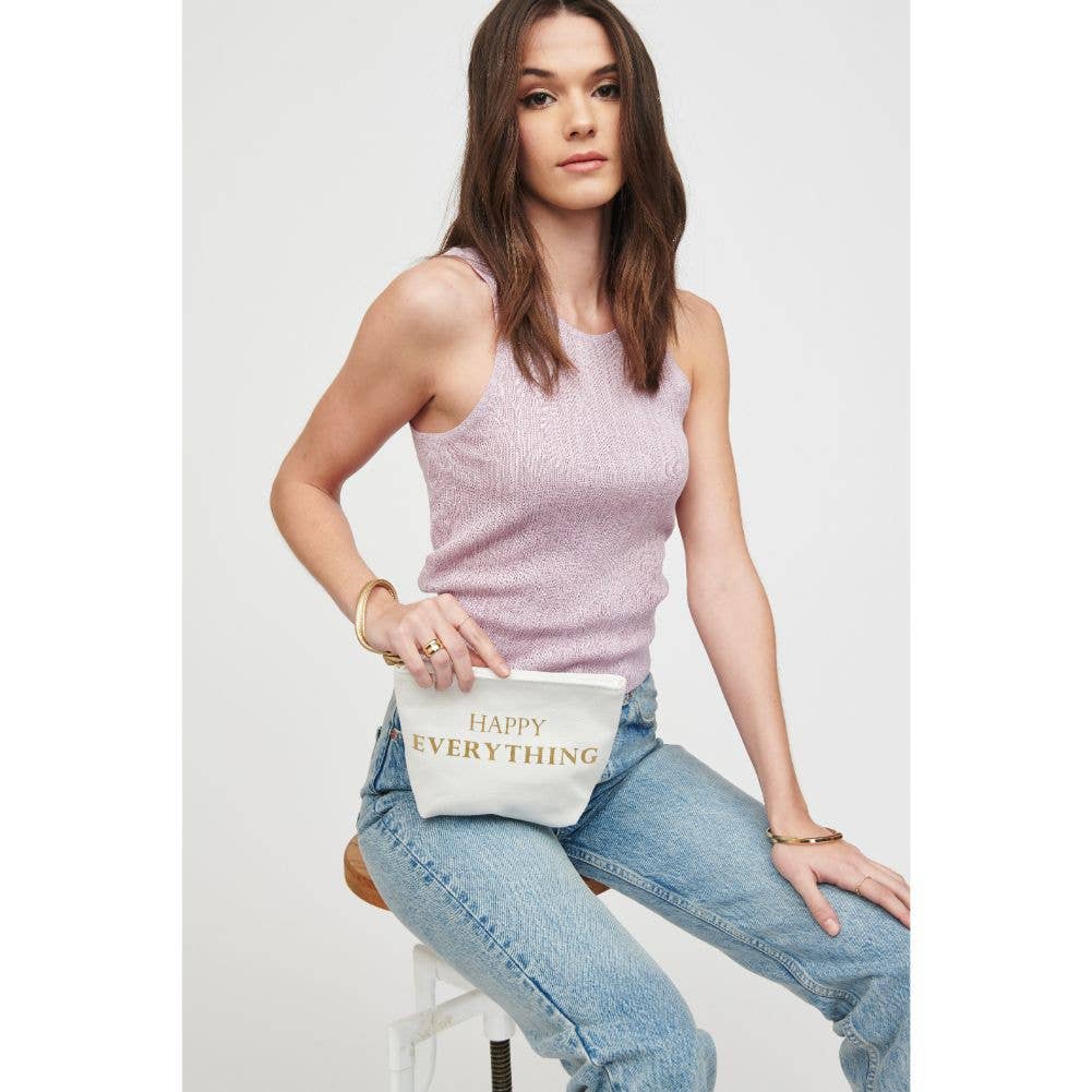 Urban Expressions - Wholesale Makeup/Cosmetic Bag - Printed Canvas Wristlet Cosmetic Make Up Bag Pouch28