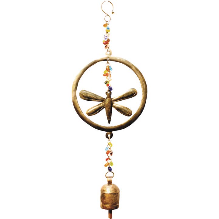 La Libellula Oscillante/Perline & Campanello per la vendita all'ingrosso da parte di Moksha Imports