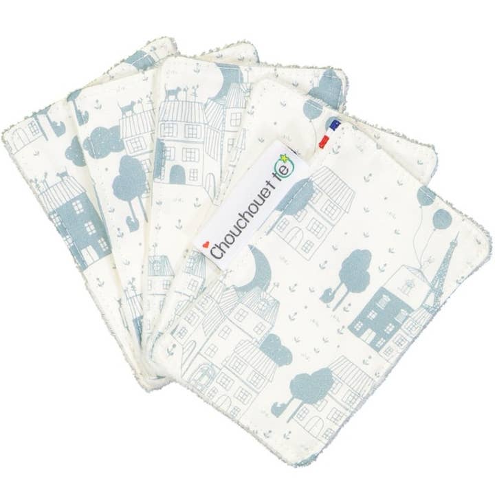 Set of 5 Precious Paris Wipes for wholesale by CHOUCHOUETTE