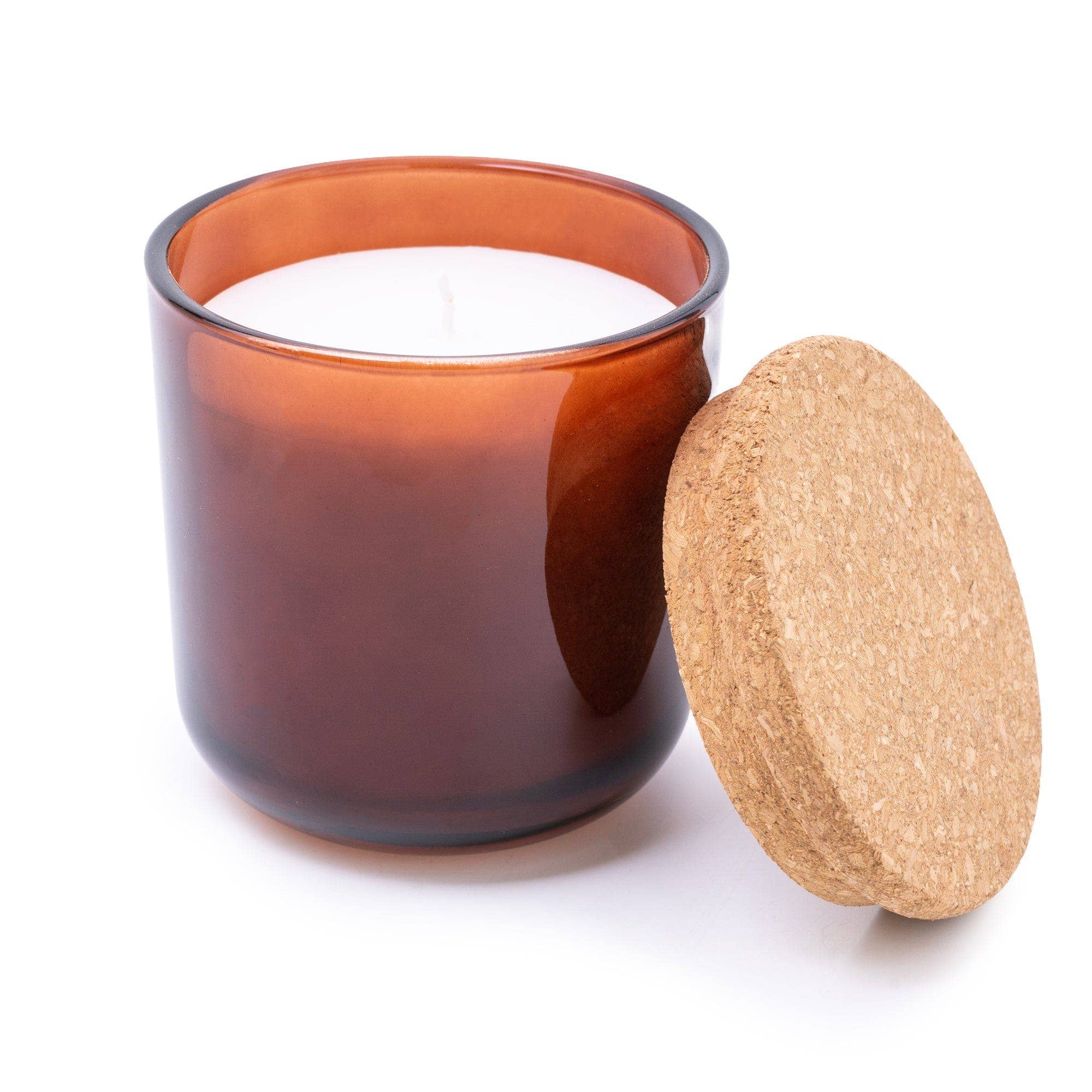 Candlelight Products Ltd – wholesale Jar/filled candle – Your Own Label Bespoke Amber Glass Wax Filled Pot 6pk 1