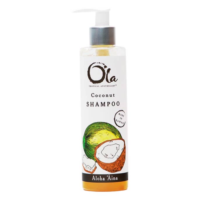 Coconut Shampoo | 8 fl oz for wholesale by Ola Tropical Apothecary