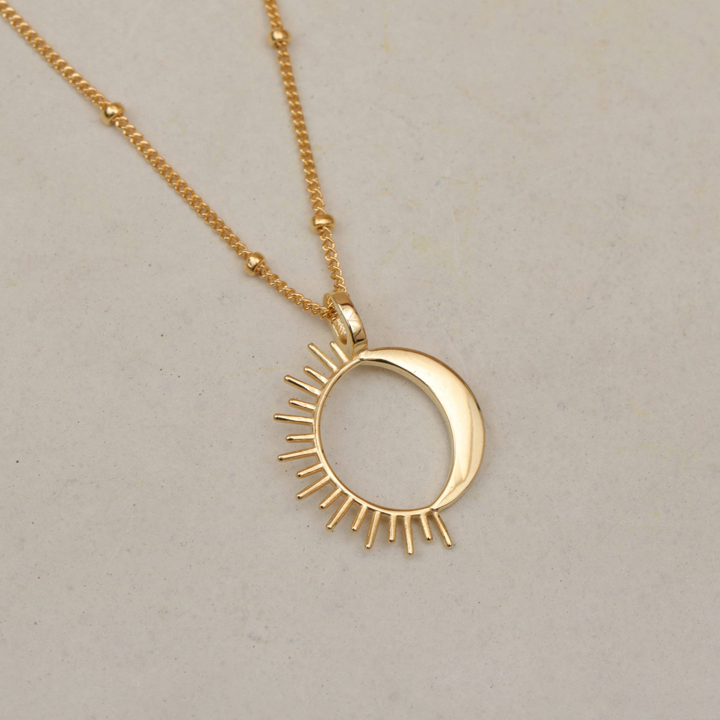 Love Lori Michelle Jewelry - Wholesale Pendant/Charm Necklace - Celeste Sun Moon Necklace4