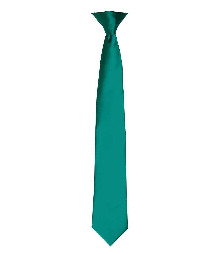 Pierre Francis – wholesale Necktie – Men’s – Premier - 'Colours' Satin Clip Tie2