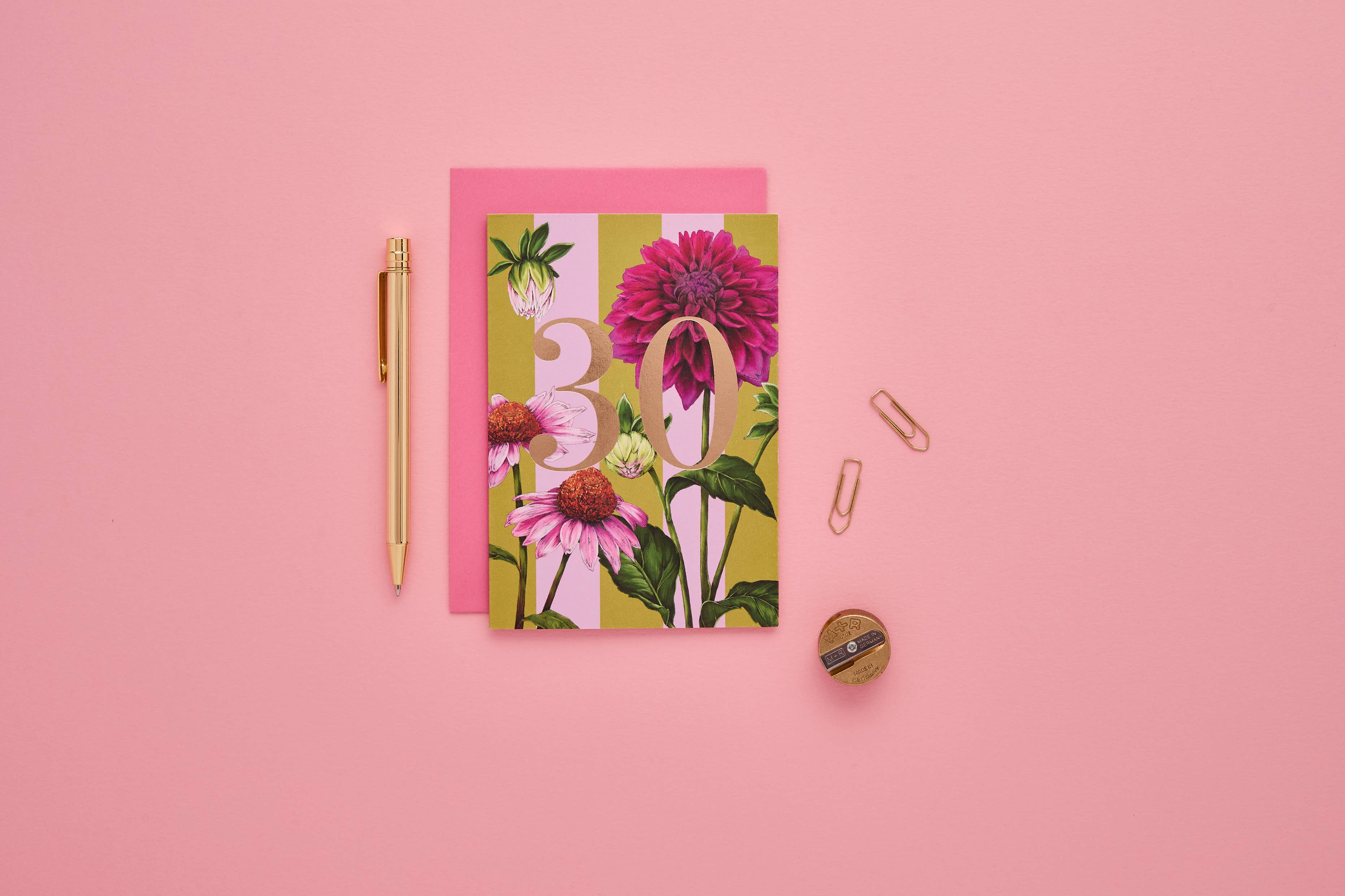 Catherine Lewis Design - Wholesale Birthday Card - Age Milestone Collection - 30 - Birthday Card 1