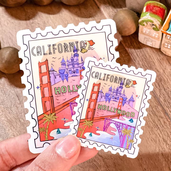 Adesivo California per la vendita all'ingrosso da parte di Atelier Nazli Brush