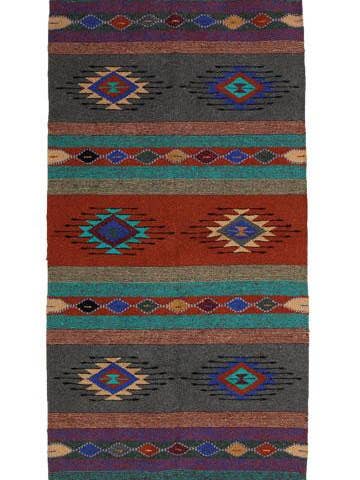 32 ”x 64" handvävd Azteca matta 2 för wholesale av El Paso Saddleblanket