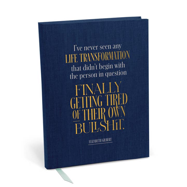 Elizabeth Gilbert Life Transformation Journal for wholesale by Em & Friends UK