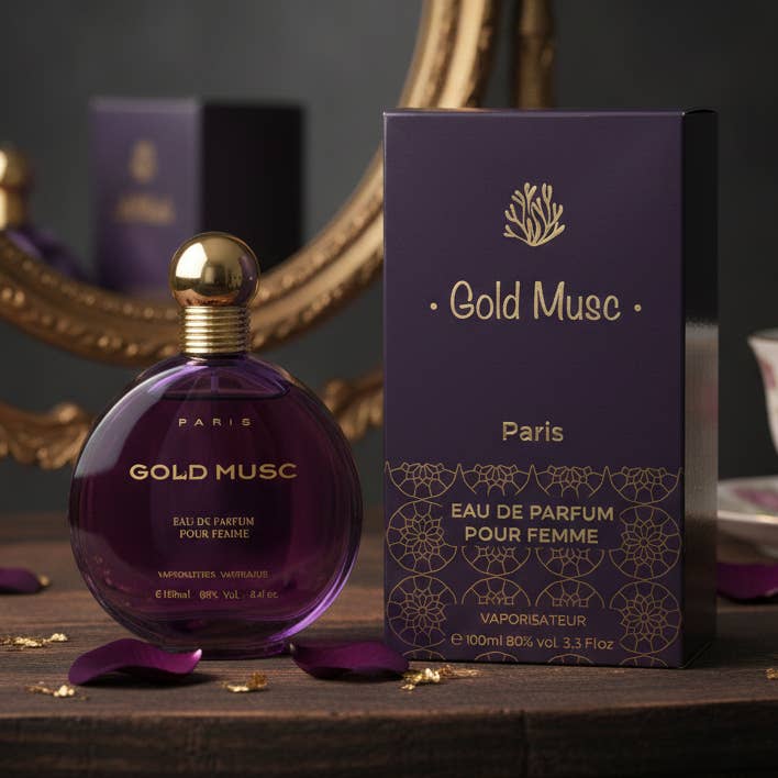 Gold Musc Eau De Parfum For Women 100ML for wholesale by France parfums concept