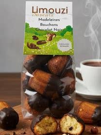 Madeleine mörk choklad 150g för wholesale av Limouzi Saveurs