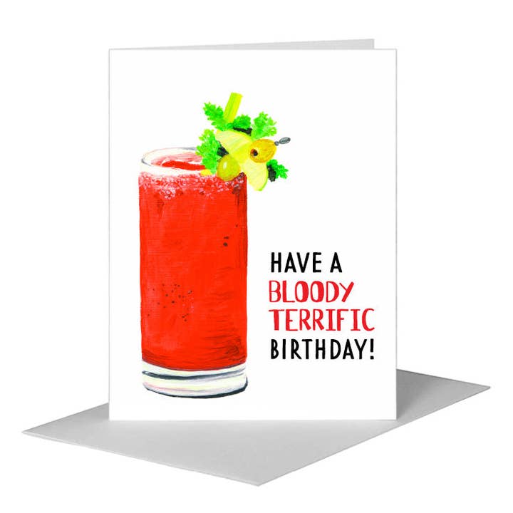 Bloody Mary, Gratulationskort (#8623C) för wholesale av Printed Canvas