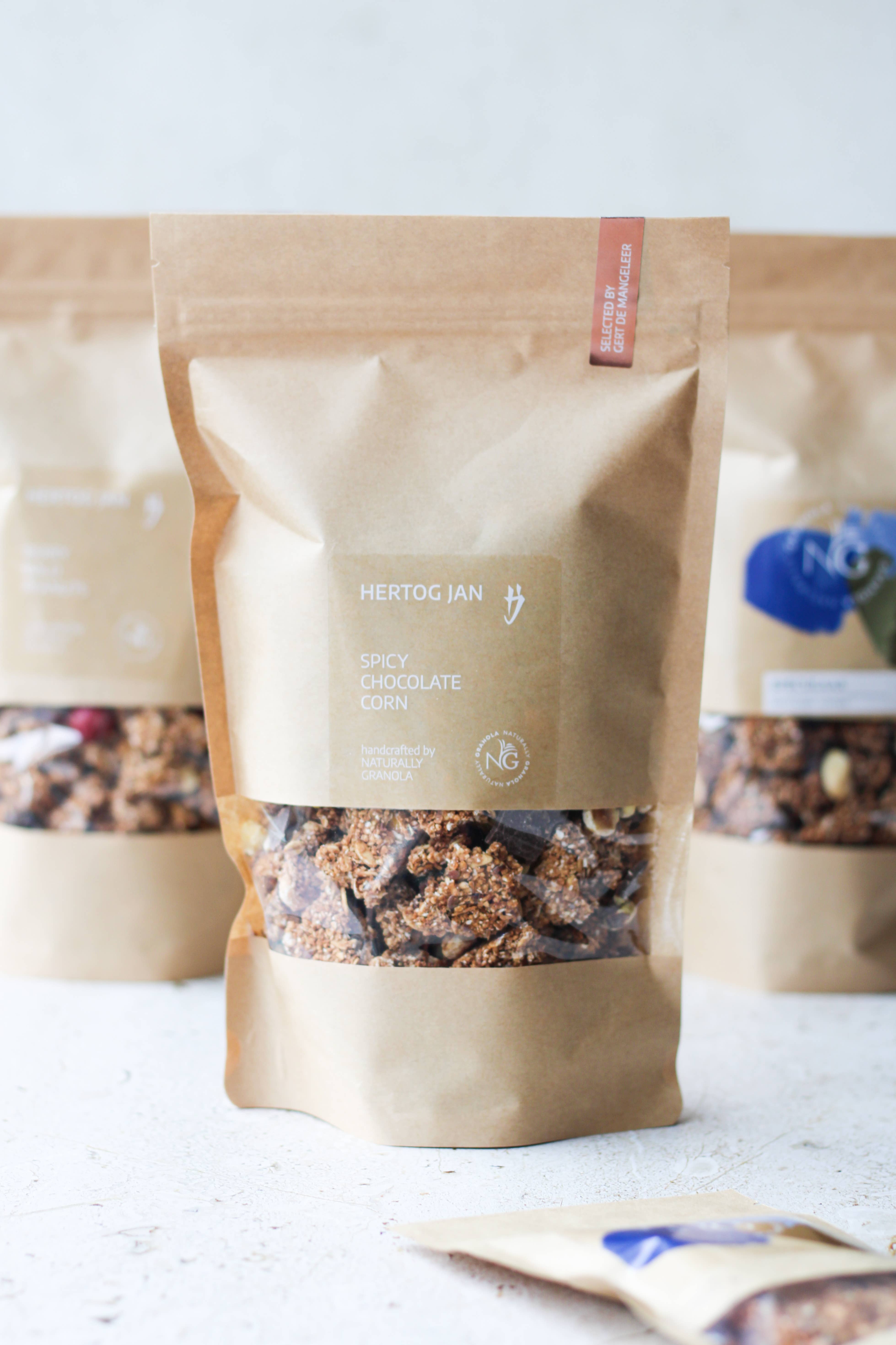 Naturally Granola - Wholesale Breakfast Cereal - Pink Lychee Granola 1kg | 3 Michelin Chef* | Nutfree2