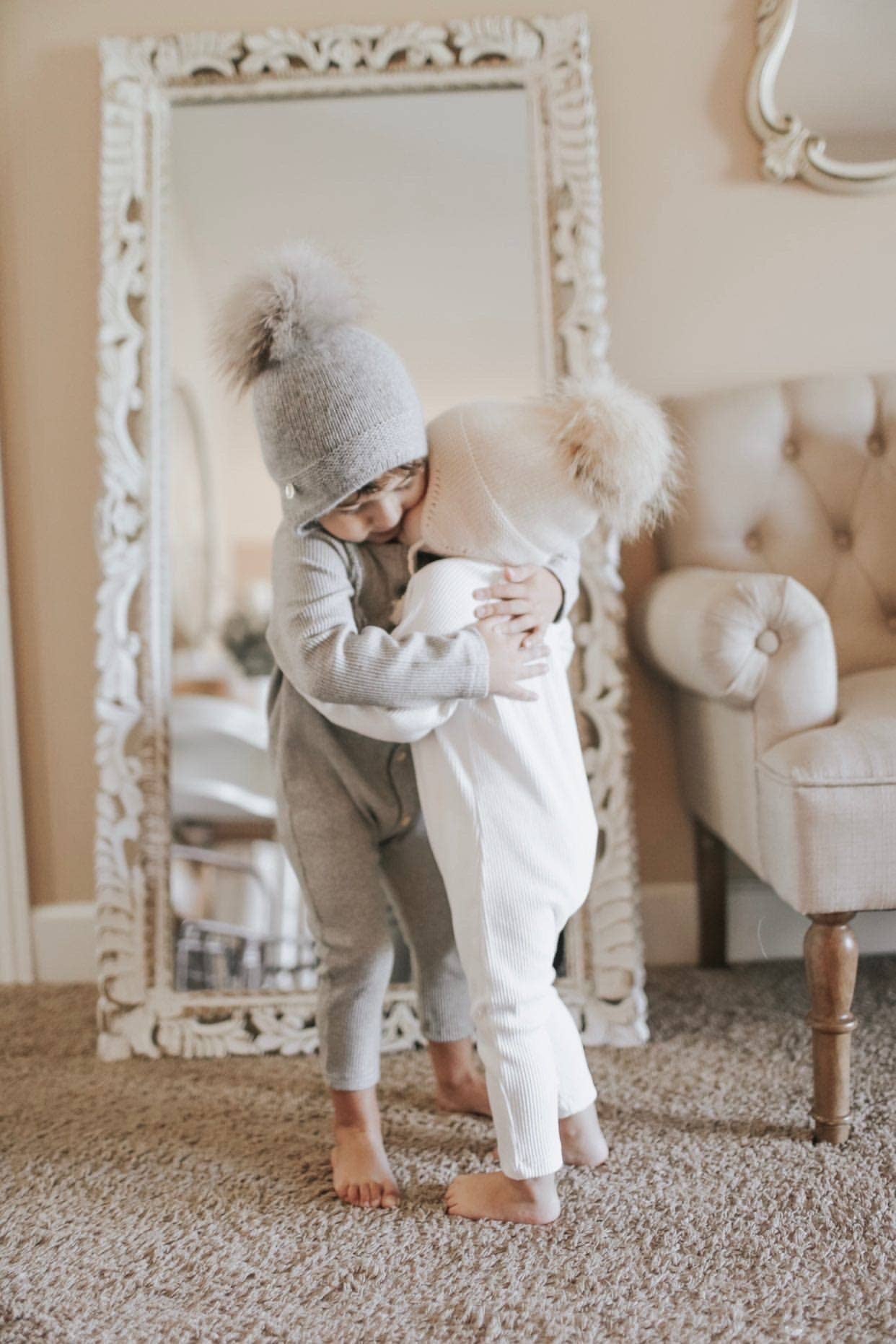 Petite Maison Kids - Vendita all'ingrosso Berretto - Bambini - Cappello da aviatore in cashmere18