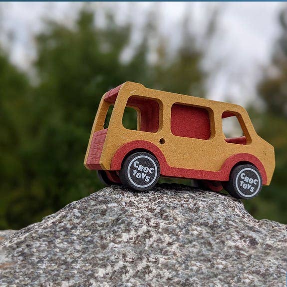 Croctoys - Wholesale Toy Car/Truck - Kids - Wooden vehicle construction kit: ANNE, the Super Van6