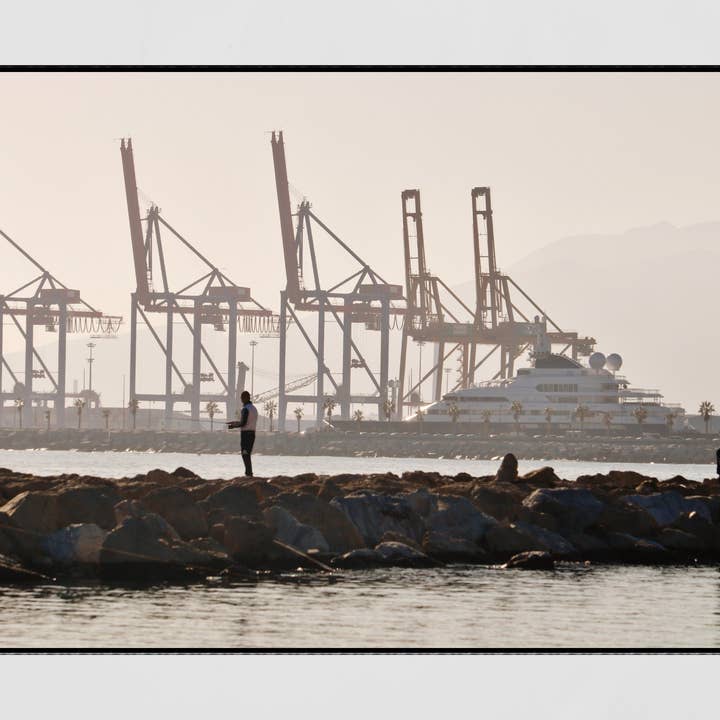 Malaga, Espagne Imprimer, Pêche, Photographie pour la vente par Mo & Paul Photography