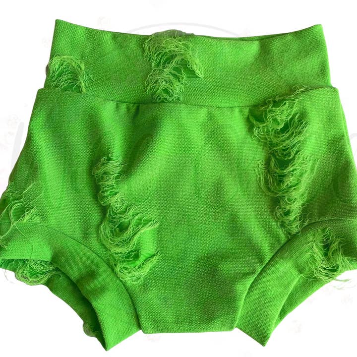 Neon Green Nødlidende Bummies for engroshandel hos Wild Child Creations