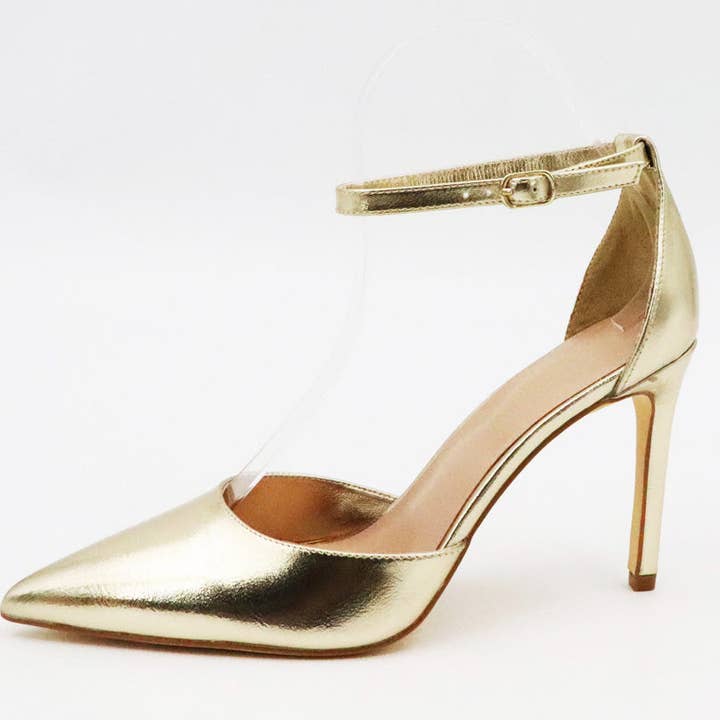 Mars Sky Shoes Wholesale - Wholesale High Heels - Women's - Anne Michelle NEROLI-13 Stiletto Pointy Toe Two Pieces Pumps