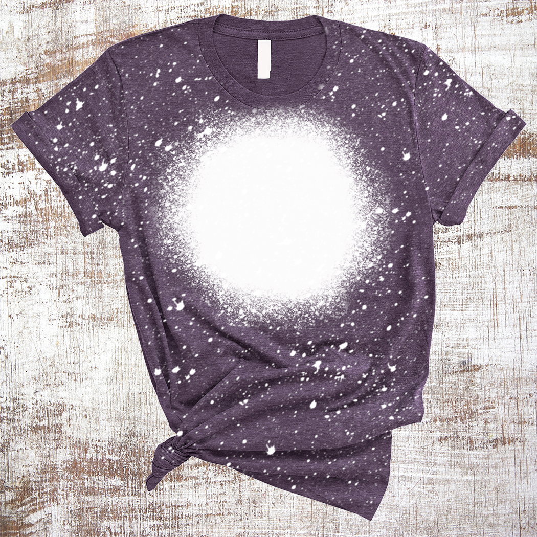 Sweet Tees - Wholesale Sublimation Blank T-Shirt - Women's - Sublimation Blank Shirts BLANK Bleached Tee Shirts Circle6