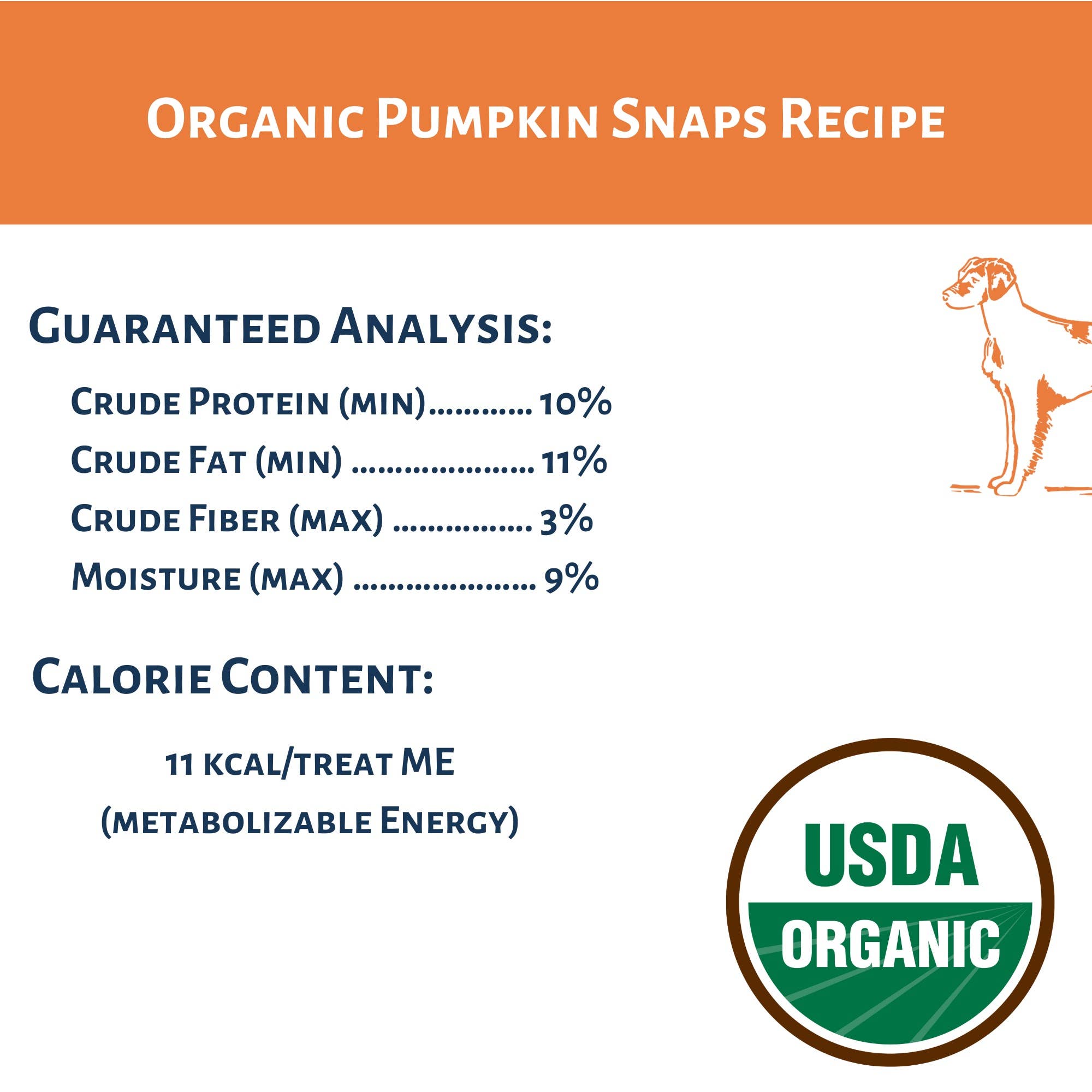 Dog Mamma's LLC - Wholesale Pet Treats - Dog - Organic Pumpkin Snaps Recipe - Gourmet Dog Treats 6
