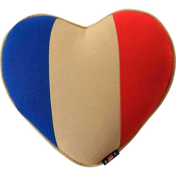 COUSSIN CŒUR 12 Pouces FRANÇAIS pour la vente par Woven Magic