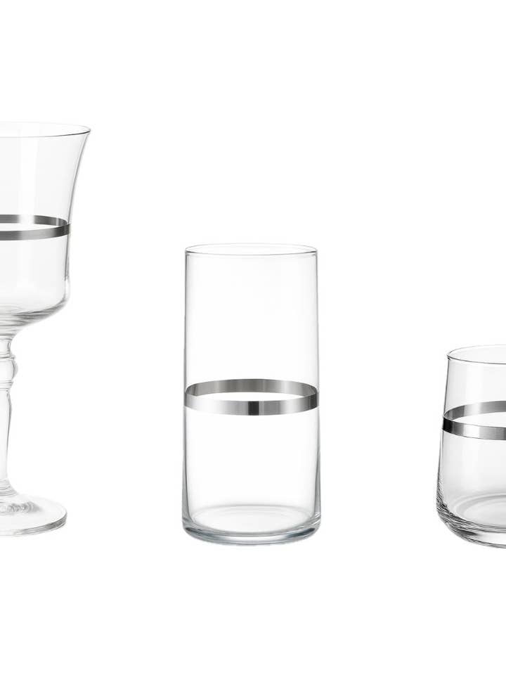 Ensemble de verrerie Corda Plat 18 pièces pour la vente par Molten Majesty