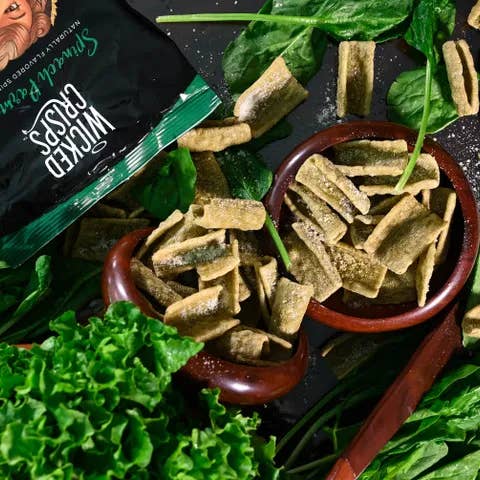 Wicked Crisps - Wholesale Chips - Spinach Parmesan2