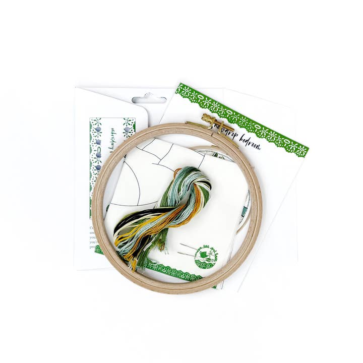 Cream Tea and Lace – Engroshandel Broderitilbehør – broderisæt vintergæk soveværelse, interiørdesign moderne bøjlekunst