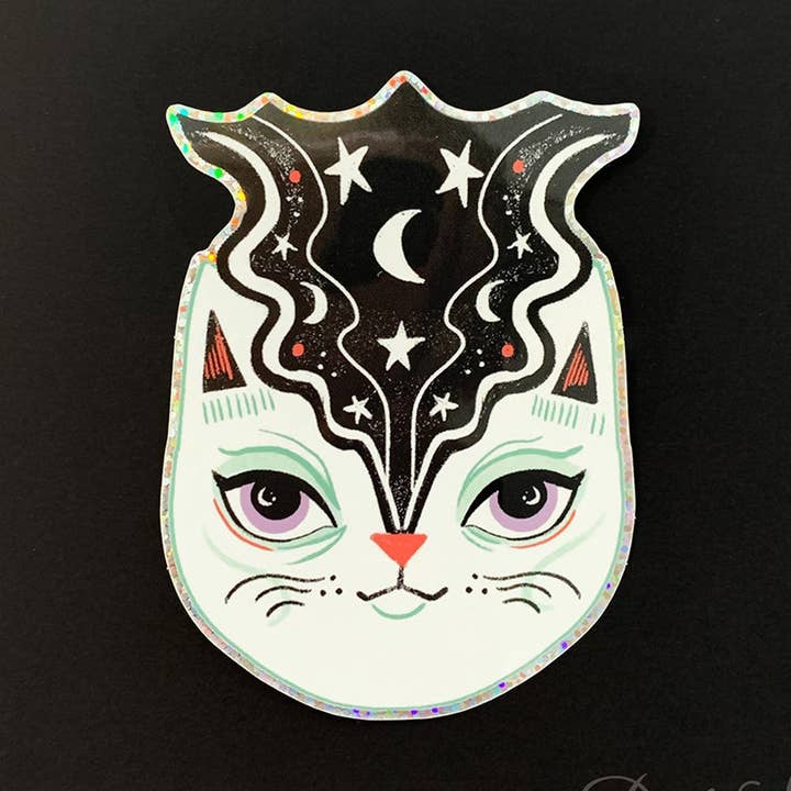 DE BRUID - KITTY STICKER voor wholesale door Dirty Lola