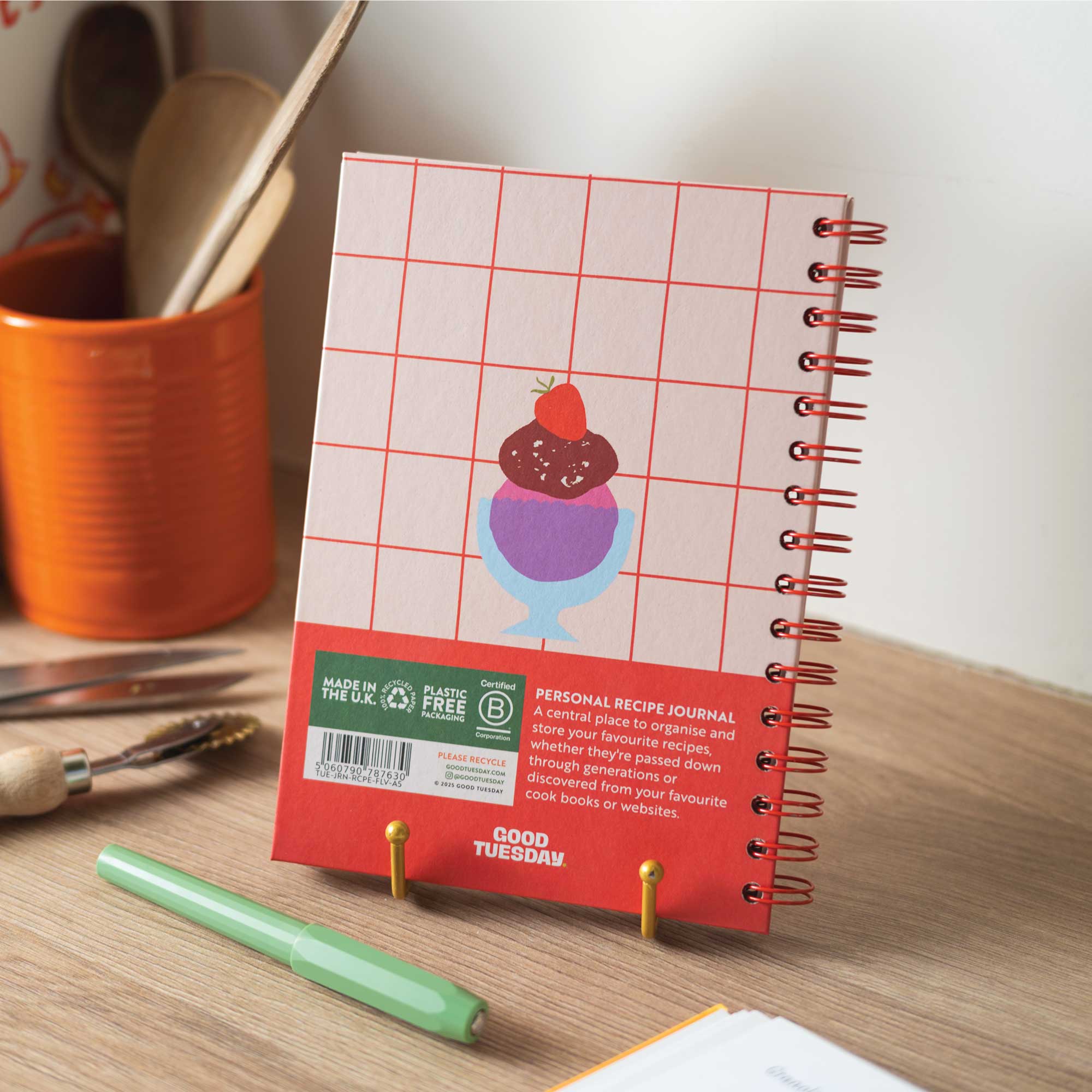 Good Tuesday (Once Upon a Tuesday) - Wholesale Journal/Diary - Recipe Book Journal A5 | Flavours | Hardcover6