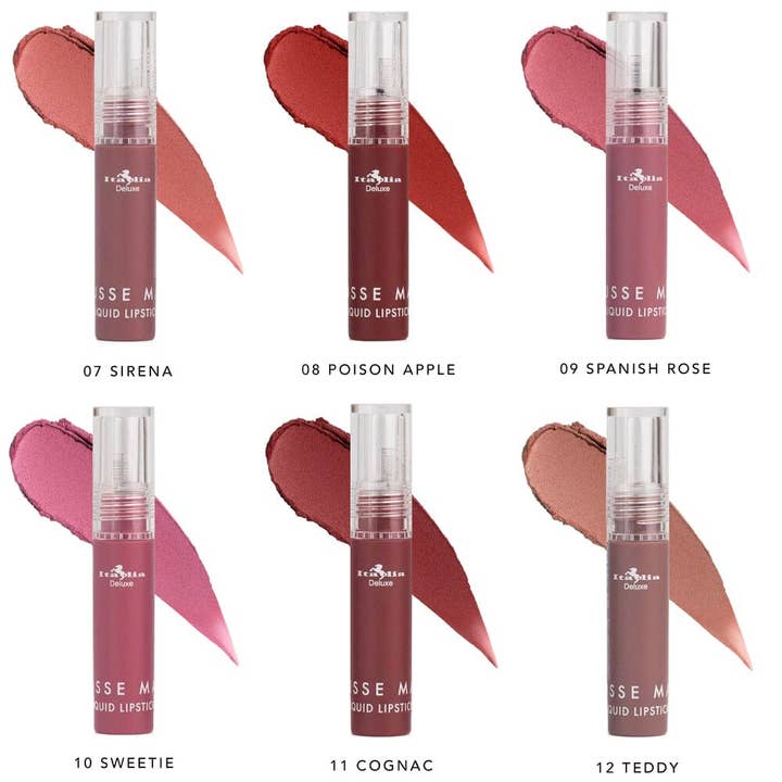 Walana Beauty – wholesale Lipstick – MOUSSE MATTE LIQUID LIPSTICK + FREE TESTER3