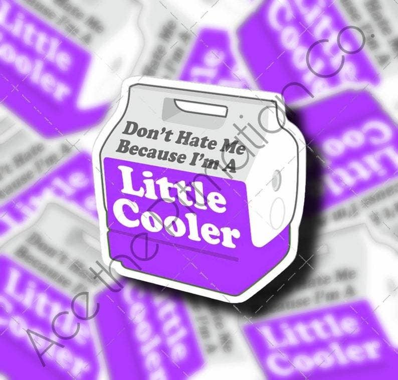 Ace the Pitmatian Co - Wholesale Sticker - Don’t Hate Me Because I’m a Little Cooler Sticker8