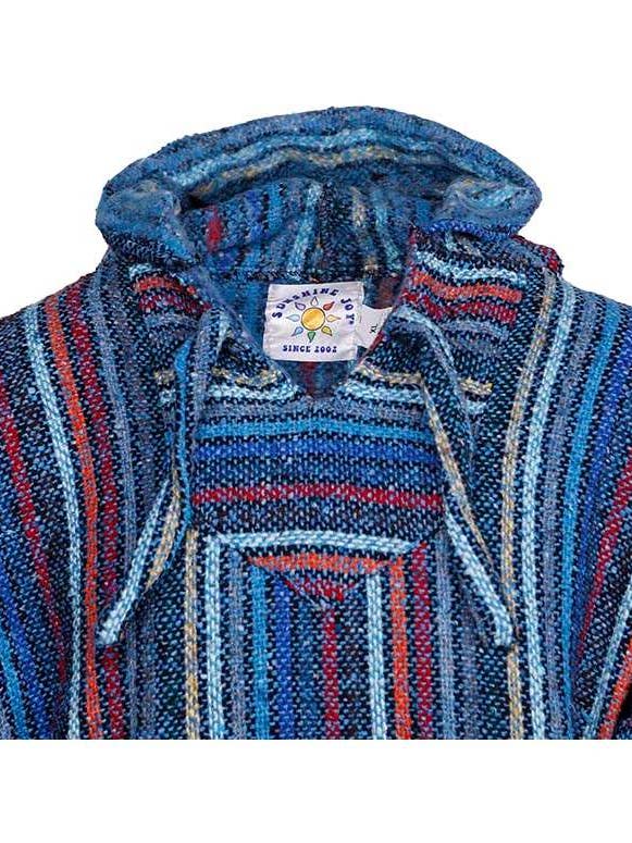 Sunshine Joy - Wholesale Hoodie - Unisex - Baja Joy High-Quality Pull-Over Hoodie Pinata Stripe2