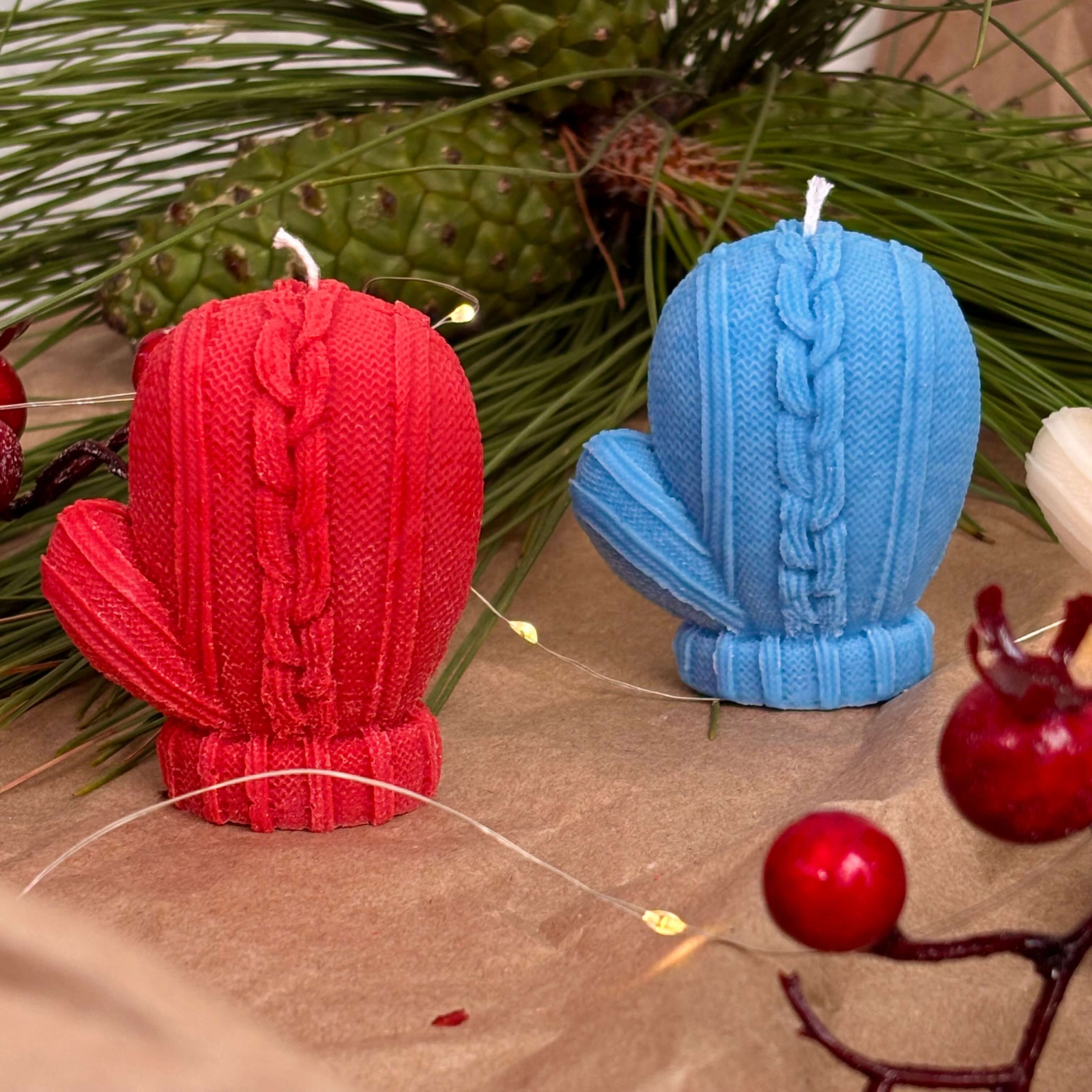 OH MY BOX – Engroshandel Gaveæske – Julegaveæske Vante Lys Sæt Ferie Sojavoks Dekoration4