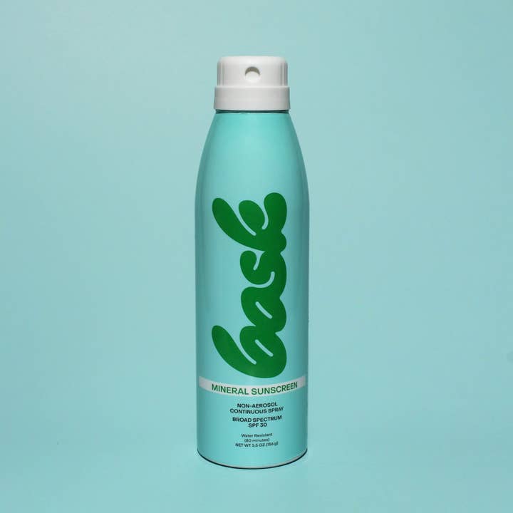 Bask Sunscreen - Wholesale Sunscreen - Bask SPF 30 Mineral Non-Aerosol Spray - Reef Safe Sunscreen 1