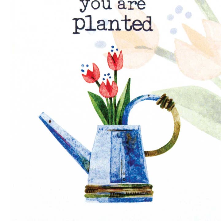 Cottage Garden - Wholesale Bookmark - Itty Bitty Card Bloom Where You Are0