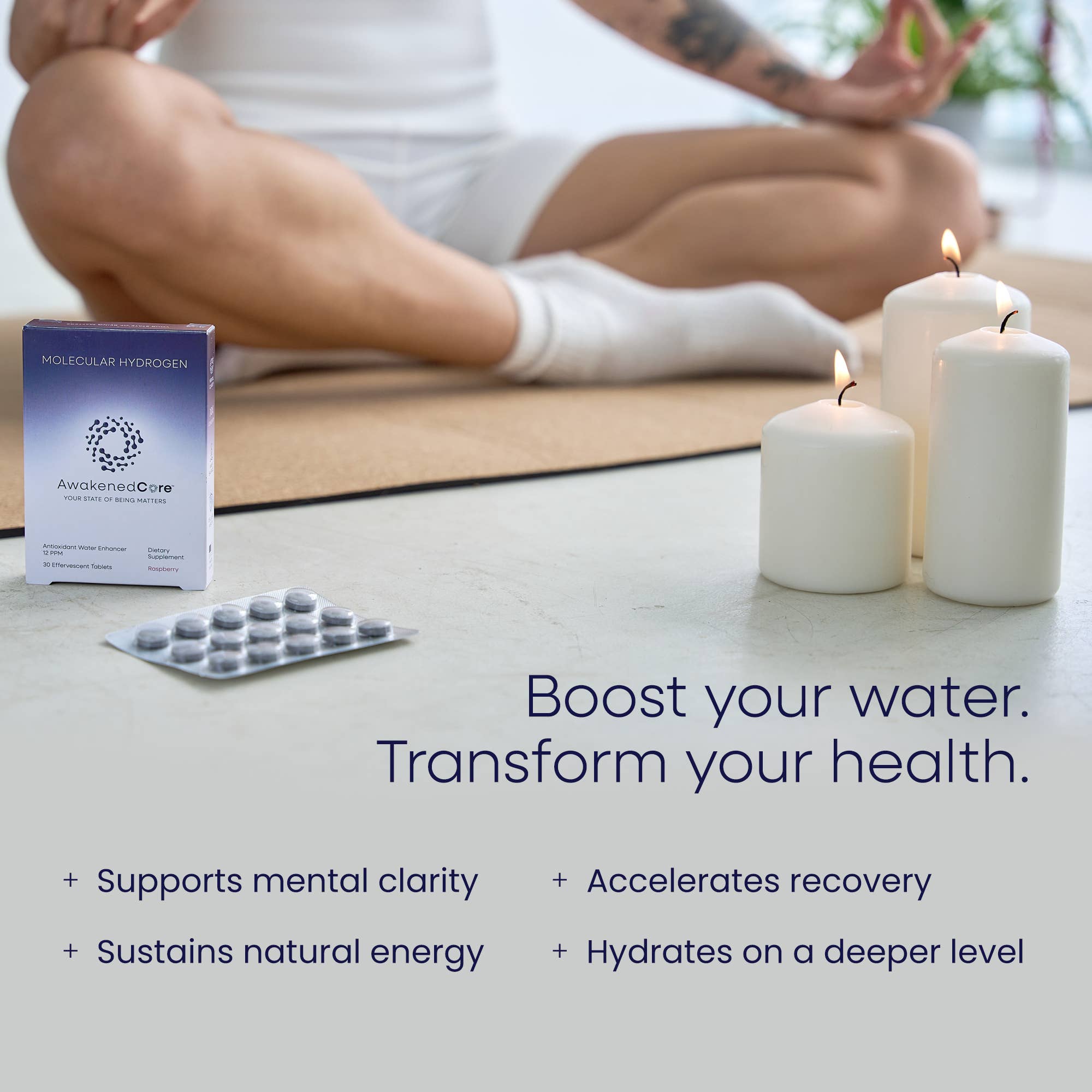 AwakenedCore – wholesale Oral supplement/vitamin – Hydrogen Molecular Official Tablets - Raspberry Flavored5