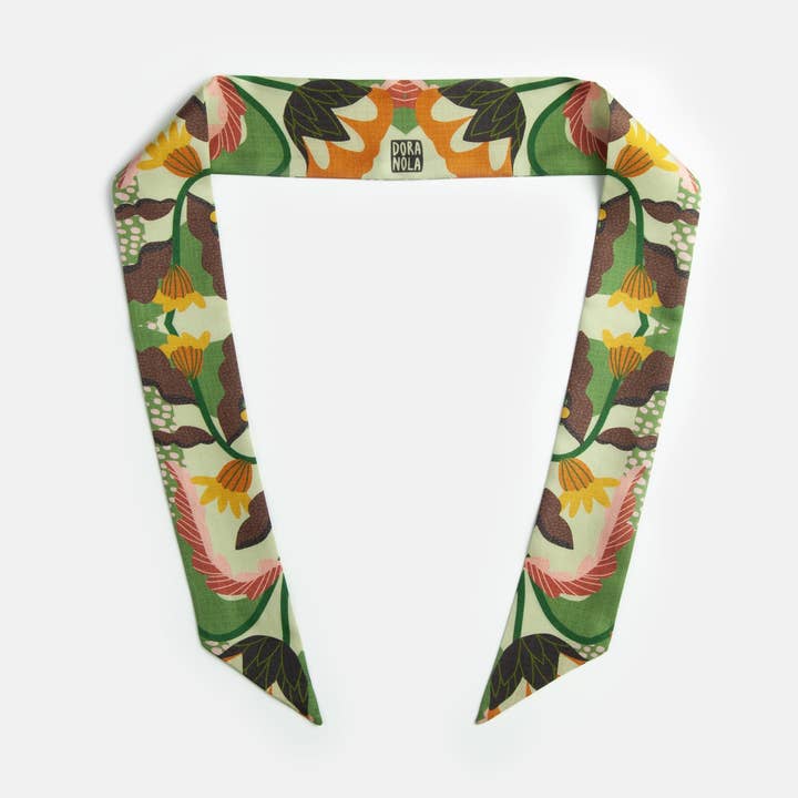 Nana silk twilly for wholesale by Dora Nola