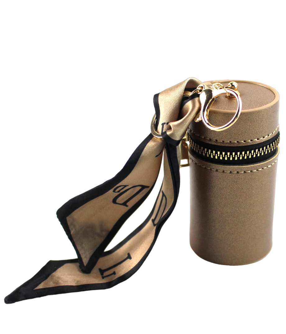 Mix 936A Lipstick Holder Keychain Solid Color for wholesale on Faire6