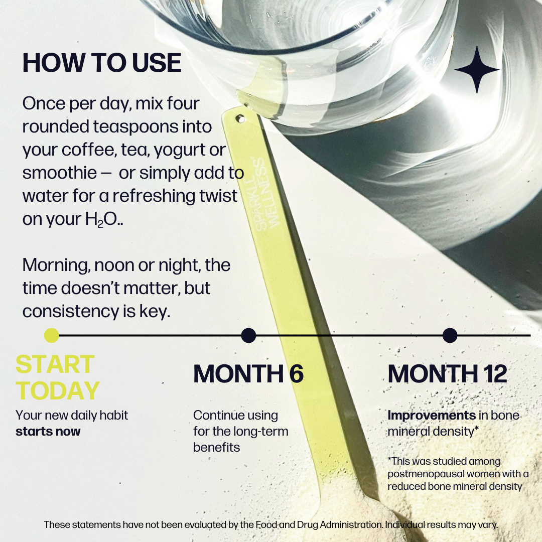 Sparkle Wellness - Wholesale Oral Supplement/Vitamin - Bone Mineral Boost Collagen Powder (Mixed Berry) [30-serves]7