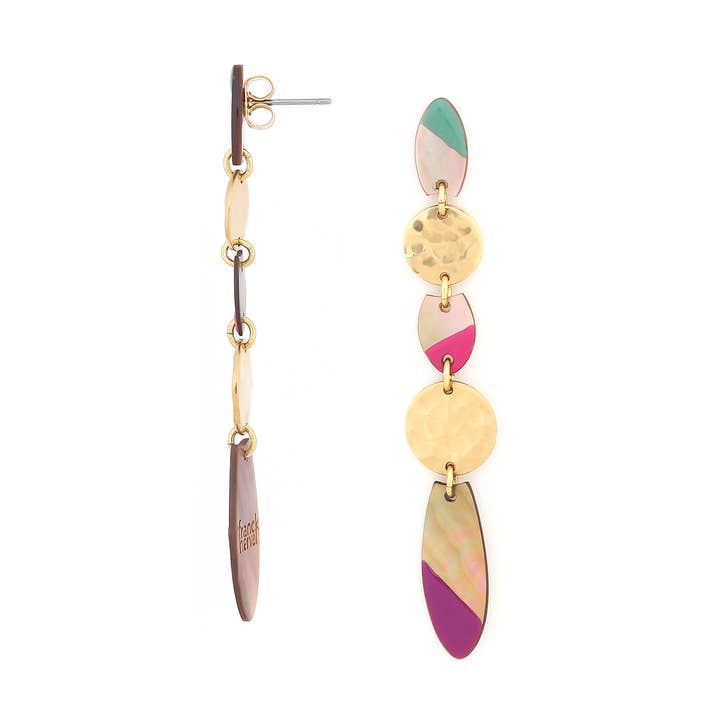 Lorette 5 Elements Post Earrings for wholesale by ELKA LONDON