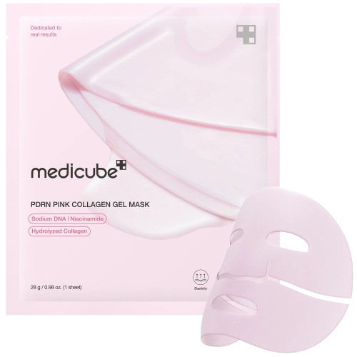 SKEEN - Wholesale Skincare Face Mask - MEDICUBE Salmon PDRN Pink Collagen Gel Mask 28g0