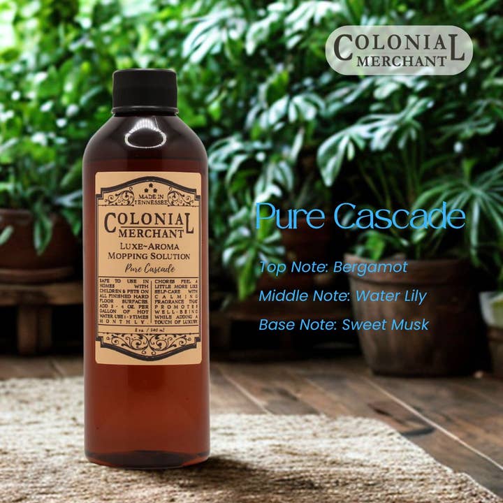 Colonial Merchant - Wholesale Floor Cleaner - 8 oz. Colonial Merchant Luxe~Aroma Mopping Solution 1