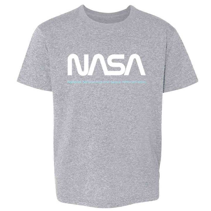 T-shirts graphiques rétro vintage avec logo ver de la NASA approuvé pour enfants pour la vente par Pop Threads