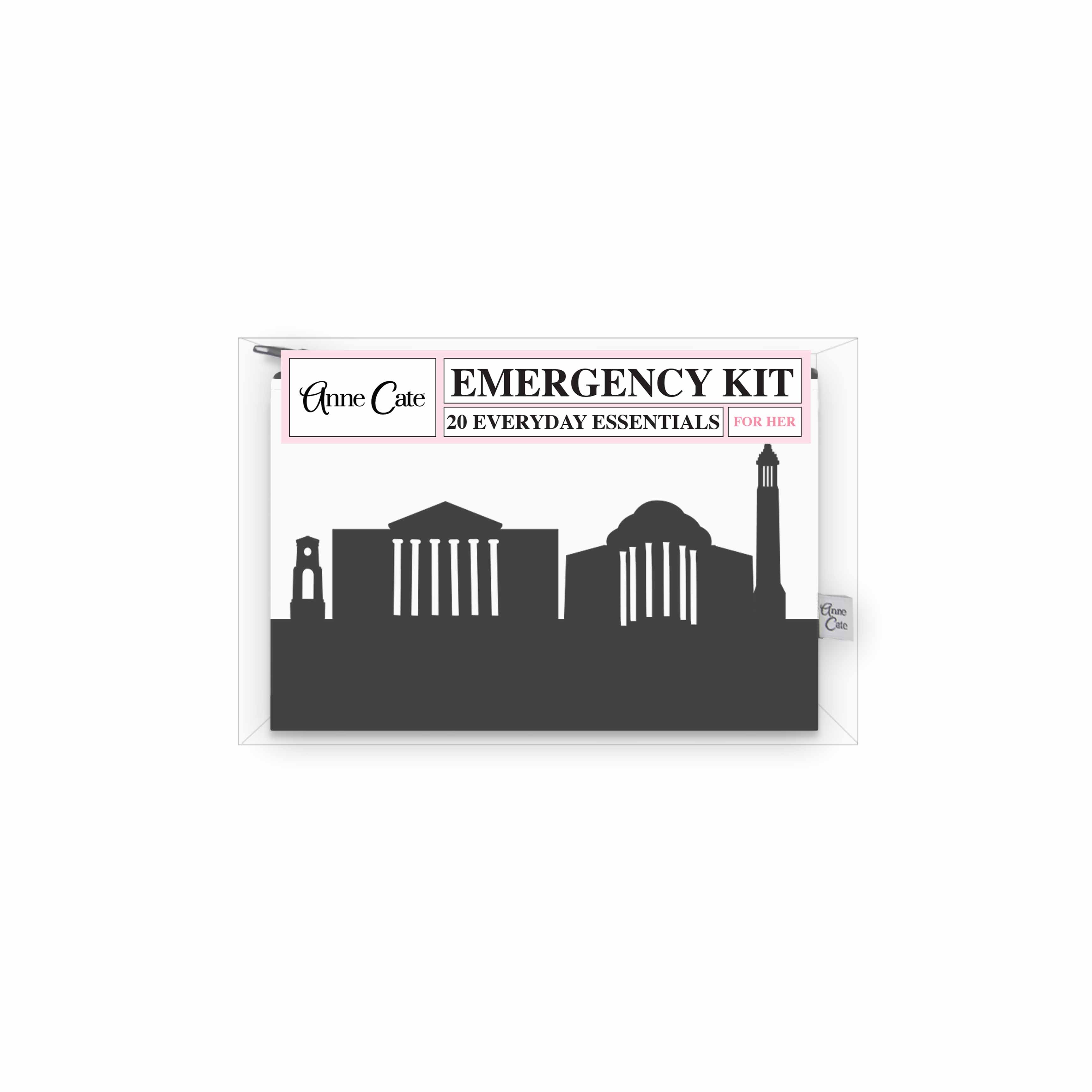 Anne Cate – wholesale Travel set – Skyline Mini Wallet Emergency Kit - For Her79