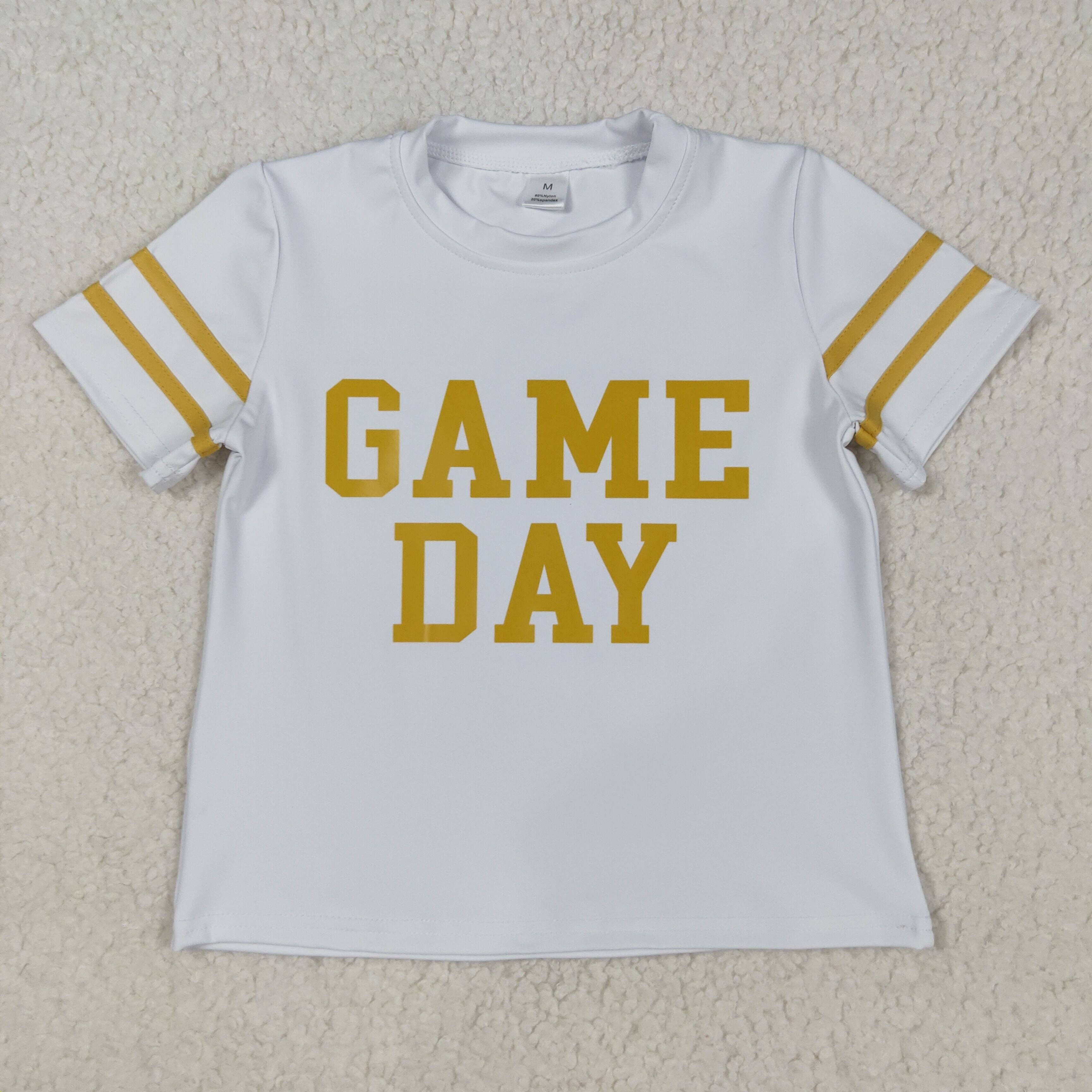 Aier Wholesale - Wholesale Screen Printed T-Shirt - Kids - Sibling Baby Girls Game Day Yoga Active Team Tee Shirts Tops1