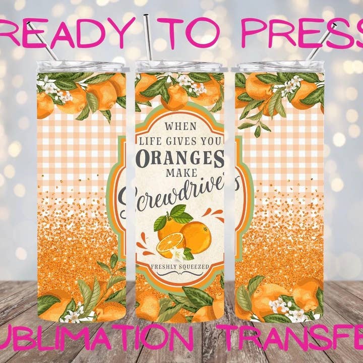 Enveloppe de Vie Tournevis Sublimation Transfert Gobelet Impression pour la vente par Hatch & Hug