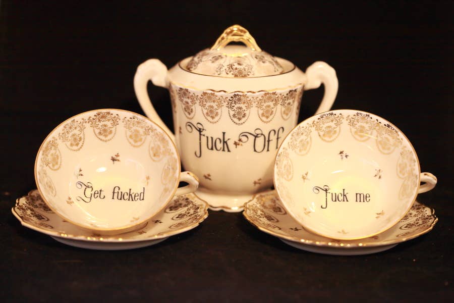 Durrant & Dove - Vente Service à thé - Petit service à thé/café vintage4