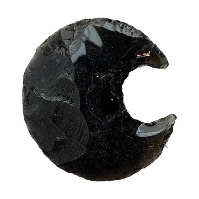 Heaven Spring Ltd – Großhandel Spiritueller Stein/Kristall – Mond, Kristall, Halbmond, verschiedene Edelsteine, 3x2cm0