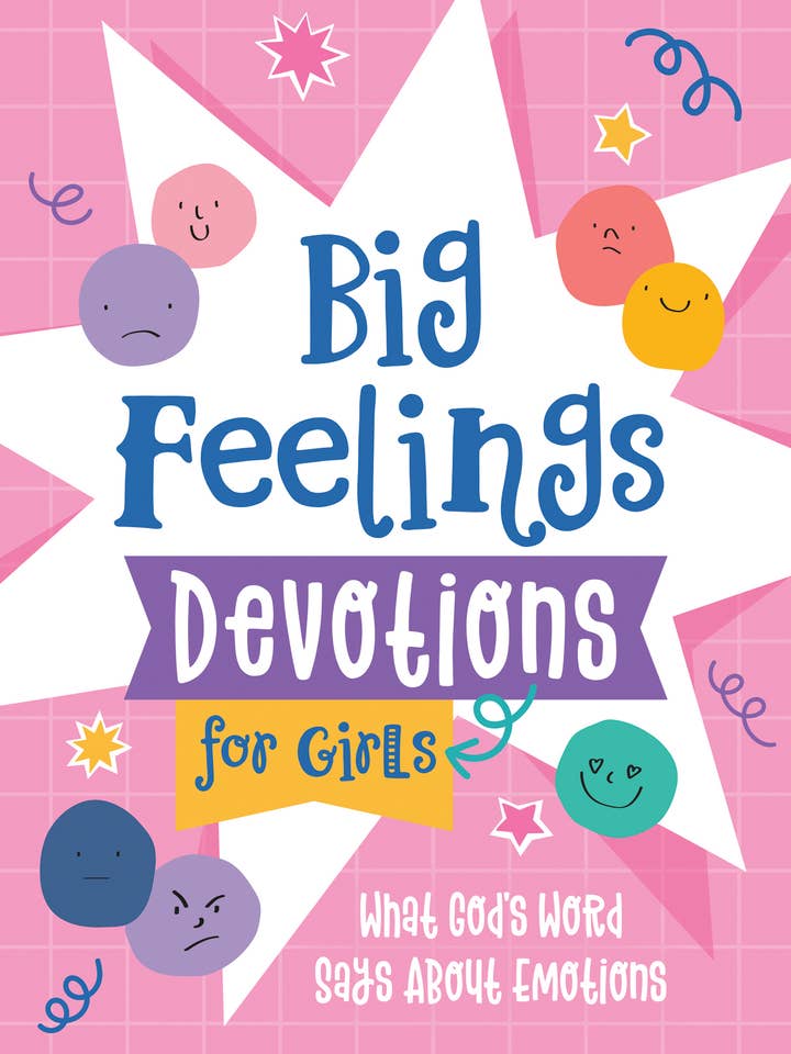 Big Feelings Devotions for Girls for wholesale by Barbour Publishing, Inc.
