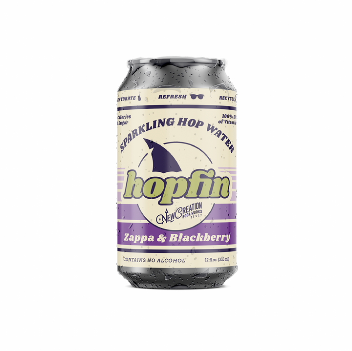 New Creation Soda - Wholesale Soda/Carbonated Drink - Hopfin Zappa and Blackberry (Case of 16)2